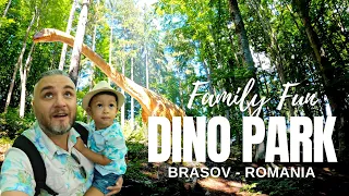 THE MOST REALISTIC DINOSAURS AT THE DINO PARK IN RASNOV BRASOV | ROMANIA