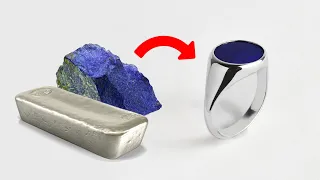 How to make a signet ring from scratch | Handmade men's signet ring