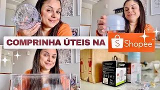 COMPRINHAS PARA O LAR | COMPRAS ÚTEIS NA SHOPEE | ORGANIZADOR | UTENSÍLIOS PARA COZINHA | Laís Duo✨