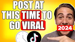 The BEST Time To Post on TikTok To Go VIRAL in 2024 (not what you think)