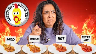 Hot Chicken Challenge! | Mexican Moms Try