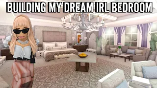 BUILDING My DREAM IRL BEDROOM In BLOXBURG | roblox