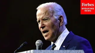 Biden Strikes Positive Tone On Economy And America's Future At Electrical Workers Union Convention