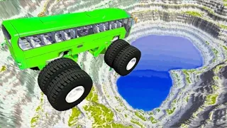 Cars vs Leap Of Death – BeamNG.Drive#6