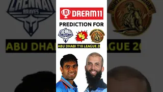 Chennai Braves vs Northern Warriors T10 league Dream11 Prediction | CB vs NW Dream11 Prediction