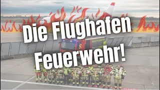 LÖSCHEN am FLUGHAFEN! DIE FEUERWEHR! 🚒 🔥