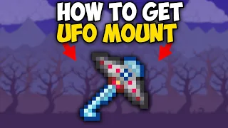 How to get UFO Mount in Terraria 1.4.4.9 | UFO Mount Terraria