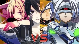 Gogan & Nu-13 vs Kirito & Asuna