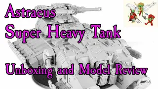 Space Marine Astreus from Forge World Unboxing and Model Review