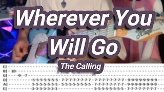 Wherever You Will Go |©The Calling |【Guitar Cover】with TABS