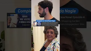 Minha mãe gostou da minha nova casa?