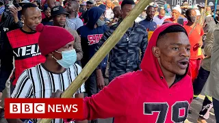 Dozens dead in violent protests in South Africa over Jacob Zuma arrest - BBC News