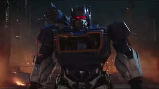 Transformers Bumblebee 2nd Optimus Prime Scene RESCORED with Autobot-Decepticon Battle