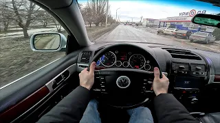 2004 Volkswagen Touareg 3.2L 220HP POV TEST DRIVE