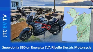 Snowdonia 360 on an Energica EVA Ribelle Electric Motorcycle