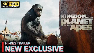 Kingdom of the Planet of the Apes | 4K HDR | NewTrailer [HI-RES] Freya Allan | 2024