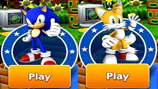 Sonic Dash Sonic VS Tails Gameplay (iOS, Android) Part 1