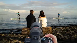 Photo Shoot at the Beach - Behind the Scenes