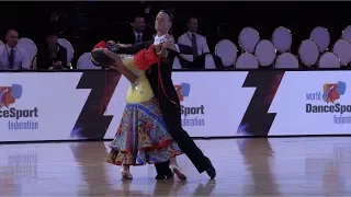 Vaidotas Lacitis - Veronika Golodneva LTU, English Waltz | ROC 2018 WDSF GrandSlam Standard