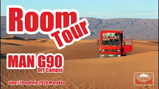 vlog#7 , Marokko Roadtrip 2020 , Roomtour MAN G90 Camper