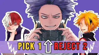 Pick 1 Reject 2 - MY HERO ACADEMIA | BNHA | MHA