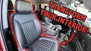 Silverado Interior Makeover with Kustom Interior | 2019-2024 Chevrolet Silverado 1500
