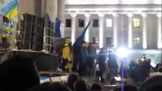 Євромайдан Святослав Вакарчук на Майдані 28 11 2013 видео video