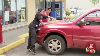 Kids Paint On Graffiti Car...Then Ask For Directions