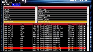 KTag MED9.5.10 режим BDM