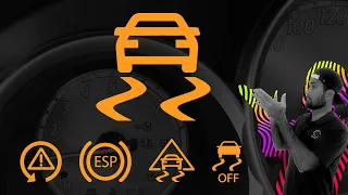 ESP/DSC light on the dashboard - What does it mean and how to turn it OFF without a scanner