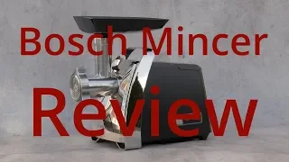 Bosch ProPower Electric Meat Mincer/Grinder Review 2000W (MFW67440)