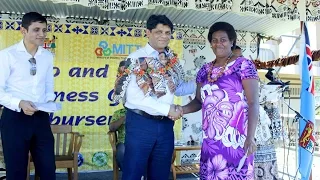 Fijian Permanent Secretary for Industry, Trade & Tourism at Micro & Small Business Grants.
