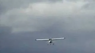 Tecnam P92 Echo extreme take-off and landing