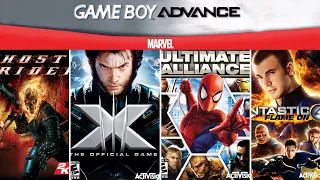 Marvel Superheroes Games for GBA