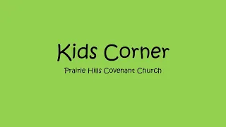 PHCC Kids Corner May 17, 2020