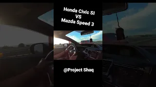 Street Fun : Honda Civic Si vs Mazda Speed 3