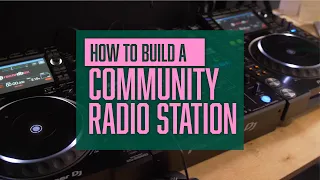 Building A Community Radio Station | Radio Studio Tour