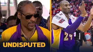 Snoop Dogg on Kobe: 'That man meant a lot to us' | UNDISPUTED | LIVE FROM MIAMI