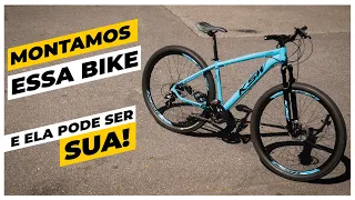 Montamos uma bike KSW e vamos sortear entre os inscritos. Pedaleria