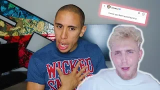 Jake Paul claims he will KNOCK me OUT?!