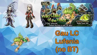 DFFOO GL Lufenia: Gau LC - Kuja (no BT), Arciela & Gau (no LD)