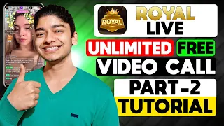 Royal Live | Free Video Call App | Unlimted Free Video Call | Best Video Chat App