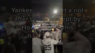 YANKEES FANS RIOT AFTER GETTING SWEPT #shorts