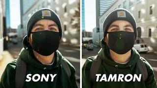 A7SIII LENS COMPARISON // SONY 20mm 1.8 vs TAMRON 17-28mm 2.8