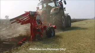 Massey Ferguson 8740S Dyna-VT 🚜// ÜNLÜ Kaburga Kulak 6'lı Pulluk 💪