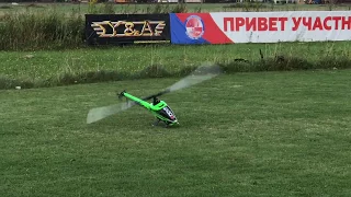 Tareq Alsaadi 3DX Russia 2017 Goblin Black Thunder crazy Rc helicopter