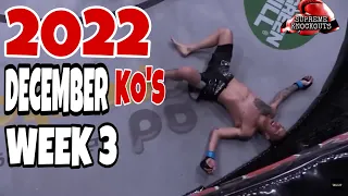 MMA & Boxing Knockouts I December 2022 Week 3