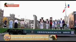 Desfile Militar: Vehículos temáticos presentes en el Zócalo | Desfile Cívico Militar 2022 | Imagen