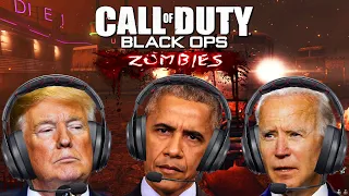 US Presidents Play | Call Of Duty Black Ops 2 Zombies | Tranzit