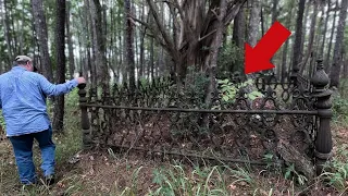 Lonely and Mysterious Grave Found In The Woods Of Georgia | Unknown Talbot County Cemetery